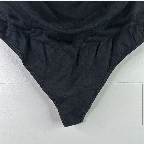 BLANQI Black Maternity Pregnancy Seamless Over Belly Support Thong Size XXL - Picture 5 of 10